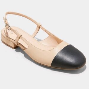 A New Day Women's Maxine Slingback Ballet Flats NWT Size 8.5